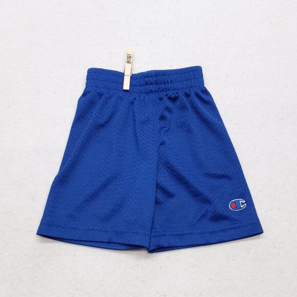 Champion Athletic Pull On Running Shorts Toddler Boys Size 2T Blue - Picture 2 of 8